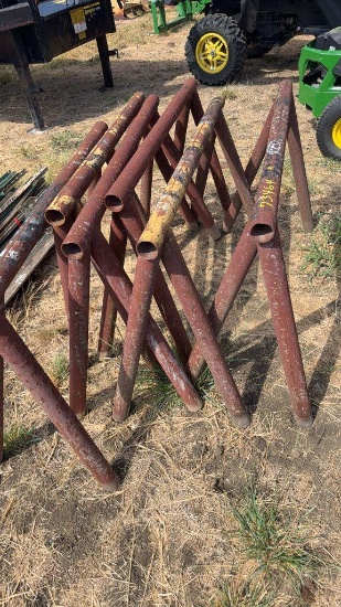 Lot of 6 Pipe Racks