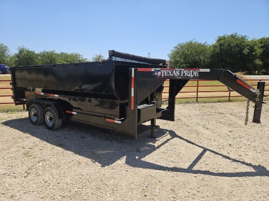 *2025 Texas Pride 7'X16' GN Dump Trailer