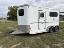 *2015 Sundowner Charter SE 2 Horse Trailer Tandem