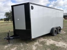 *2025 Anvil 7'X16' T/A Enclosed Trailer