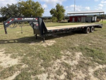 *2025 Lamar 32' Gooseneck FB Tandem Dual Trailer