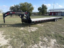*2023 Rawmaxx 40' Gooseneck Flatbed Trailer FDX