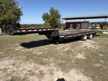 *1976 Miller Manu. 34' 5th Wheel Hyd. Tilt Trailer