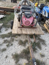 North Star Pressure Washer Mounted Trailer