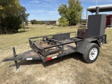 5x10 BBQ Trailer W/Pit