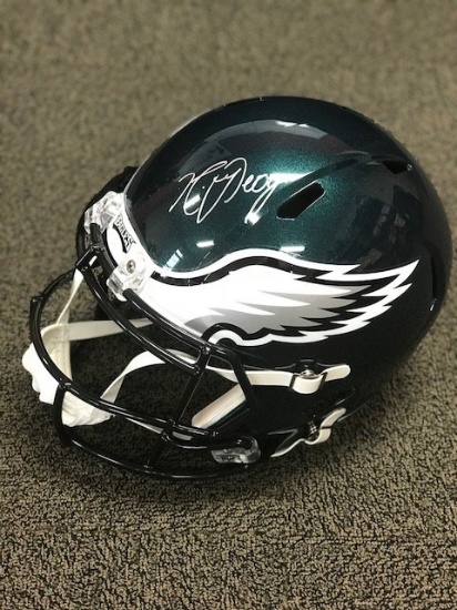 Nate Gerry Autographed Philadelphia Eagles Full-Size Helmet