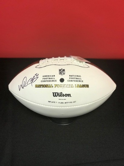 Will Compton Autographed NFL Logo Football