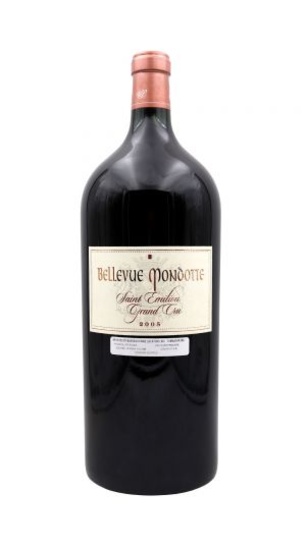 3.0 Liter-2005 Bellevue Mondotte Grand Cru Bordeaux Vintage Wine