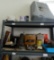 (5 shelves) Shelf Unit w/ Auto parts