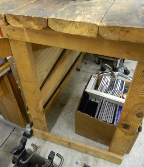 Wood Table Bench