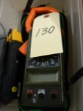 Clamp Meter, Pen Probe, Voltage Detector Cen-Tech Cable Tracker, Tire Gauge