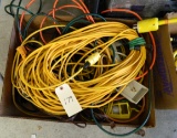 Large box of various cords