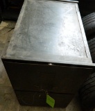(2 Drawer) Metal File Cabinet w/ Parts