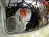 Large Bin of Cords, Cables (2)