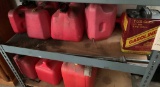 Gas Cans & (1) Funnel