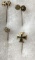 4 Iron Cross stick pins