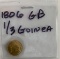 1806 one-third gold guinea