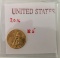 2016  $5 gold piece Liberty with Eagles