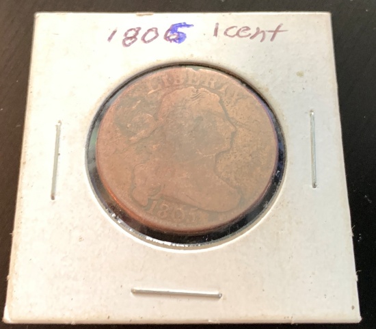 1805  one cent piece