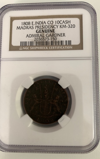 1808 East India Company coin