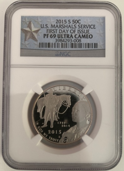 2015  US Marshals Silver Issue