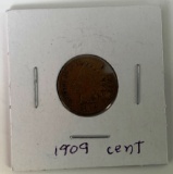 1909  Indian Head cent