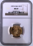 1999  Gold Eagle $10 gold piece