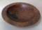 Walnut burl bowl