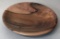 English walnut platter - 11.75 diameter, 1.875 height (N004-P)