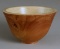 Ash bowl dyed orange-brown