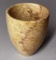 Box elder burl vase