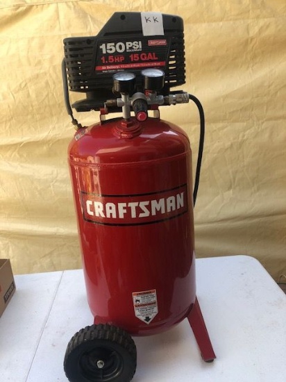 Craftsman 1.5 HP 15 gallon air compressor