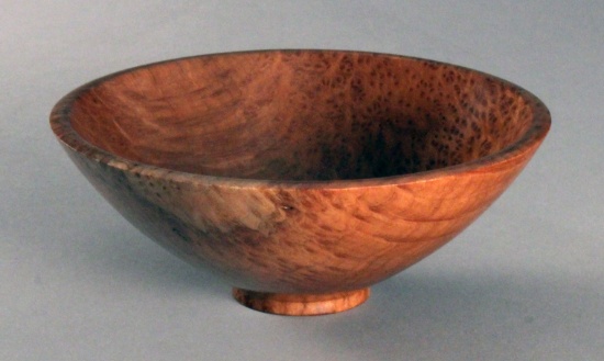 Redwood burl bowl