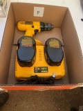 DeWalt battery powered drill and charger