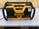 DeWalt 18 volt battery charger with radio