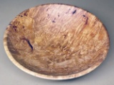 Maple burl bowl