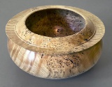 Ash burl bowl