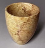 Box elder burl vase