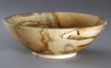 Silver maple-spalted bowl