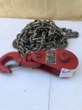 Tow chain with hoist