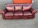 Leather sofa