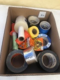 Packaging supplies and various tapes