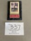 49ers Jerry Rice #80 framed football card