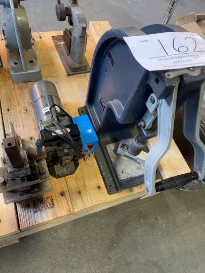 Two 3M presses and crimp machine