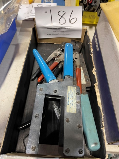 Various hand tools/crimp tools
