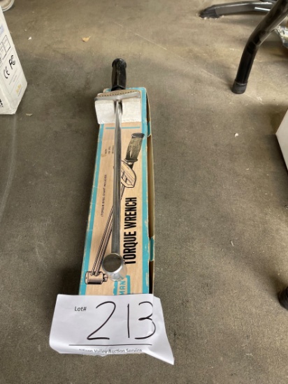 Craftsman torque wrench