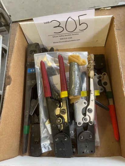 6 Miscellaneous hand crimp tools