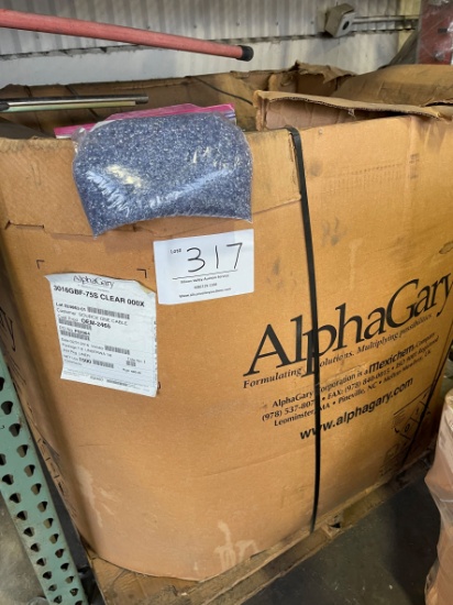 Gaylord container of plastic molding compound