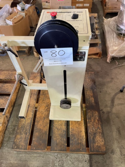 Schleuniger PF 2000 wire grabber feed belt