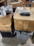 Miscellaneous power cords, network cables, ribbon cable